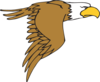 Flying Bald Eagle Cartoon Clip Art